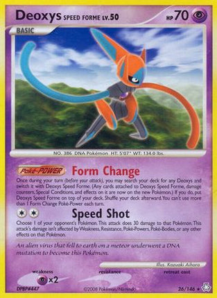 Deoxys Speed Forme - 26/106 [Legends Awakened]