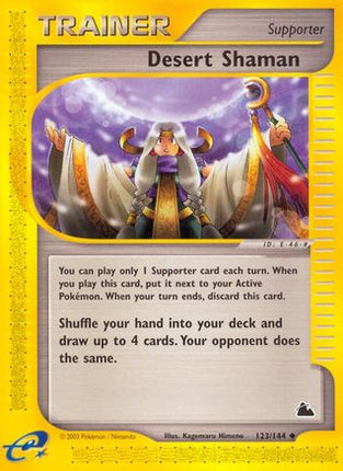 Desert Shaman - 123/144 [Skyridge] Reverse Holofoil