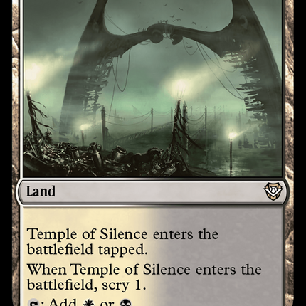 Temple of Silence [Outlaws of Thunder Junction Commander]