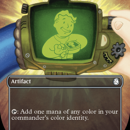 Arcane Signet (Borderless) [Fallout] Surge Foil