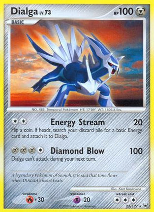 Dialga (23) - 23/106 [Platinum]