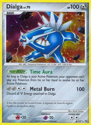Dialga (6) - 6/106 [Platinum] Reverse Holofoil