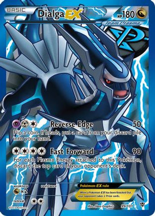 Dialga EX (Team Plasma) (99 Full Art) - 99/106 [Plasma Blast] Holofoil