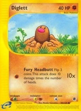 Diglett - 106/165 [Expedition] Reverse Holofoil