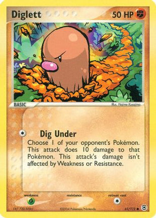 Diglett - 61/95 [FireRed & LeafGreen]