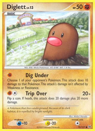 Diglett - 72/106 [Platinum]