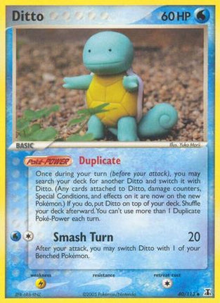 Ditto - 040/113 (Squirtle) [Delta Species]
