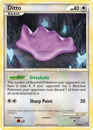 Ditto - 17/106 [Triumphant] Reverse Holofoil