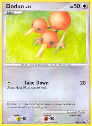 Doduo - 102/106 [Supreme Victors] Reverse Holofoil