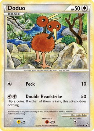 Doduo - 45/106 [Undaunted] Reverse Holofoil