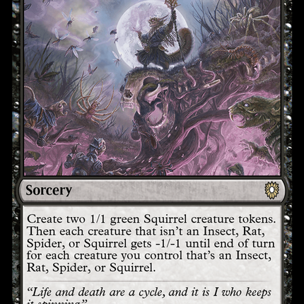 Swarmyard Massacre [Bloomburrow Commander]