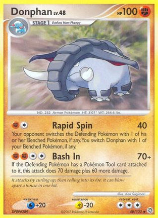 Donphan - 48/132 [Secret Wonders] Reverse Holofoil