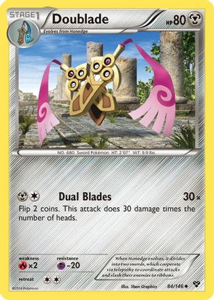 Doublade - 84/106 [XY Base Set] Reverse Holofoil