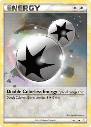 Double Colorless Energy - 103/106 [HeartGold SoulSilver] Reverse Holofoil