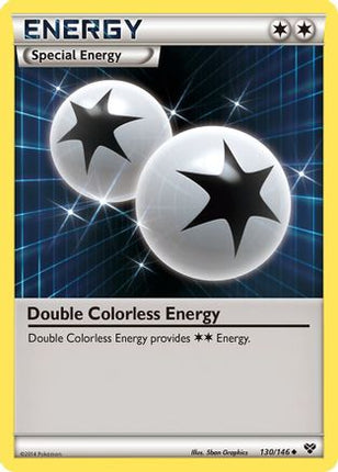 Double Colorless Energy - 130/106 [XY Base Set] Reverse Holofoil