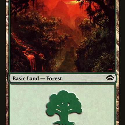 Forest (153) [Planechase 2012] Foil