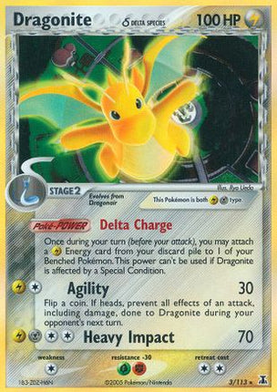 Dragonite (Delta Species) - 3/null [Delta Species] Holofoil