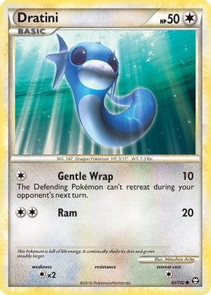 Dratini - 62/106 [Triumphant] Reverse Holofoil