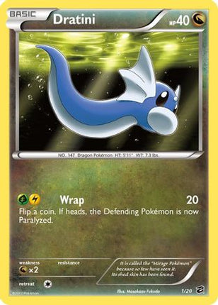 Dratini (1) - 1/124 [Dragon Vault] Holofoil