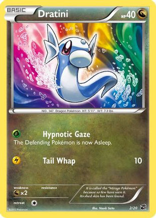 Dratini (2) - 2/124 [Dragon Vault] Holofoil