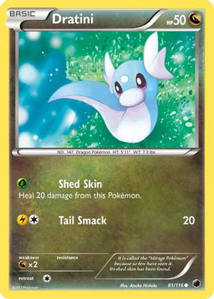 Dratini - 81/106 [Plasma Freeze] Reverse Holofoil