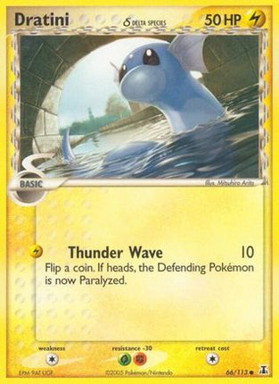 Dratini - 066/113 (Delta Species) [Delta Species] Reverse Holofoil