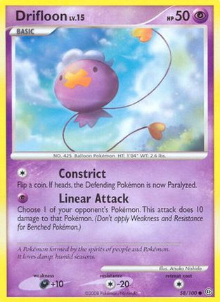 Drifloon - 58/106 [Stormfront] Reverse Holofoil