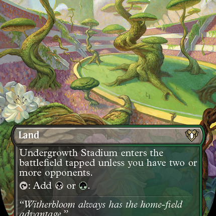 Undergrowth Stadium (Borderless) [Commander Masters]