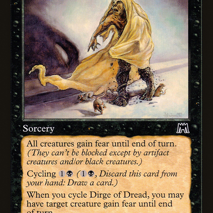 Dirge of Dread [Onslaught]