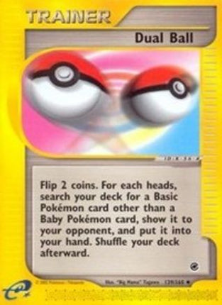 Dual Ball - 139/165 [Expedition] Reverse Holofoil