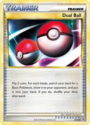 Dual Ball - 72/106 [Unleashed] Reverse Holofoil