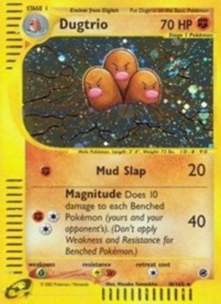 Dugtrio (10) - 10/165 [Expedition] Holofoil