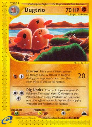 Dugtrio - 52/144 [Skyridge]
