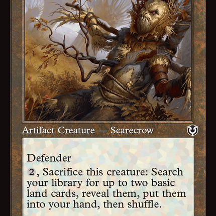 Wild-Field Scarecrow (Retro Frame) [Innistrad Remastered] Foil