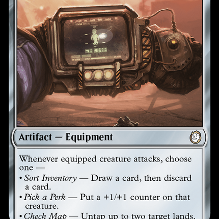 Pip-Boy 3000 [Fallout] Surge Foil
