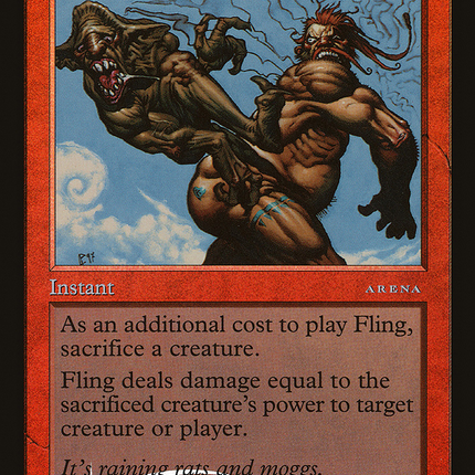 Fling [Arena League 2001] Foil