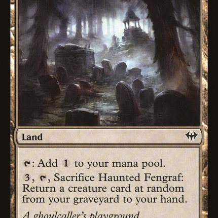 Haunted Fengraf [Dark Ascension]