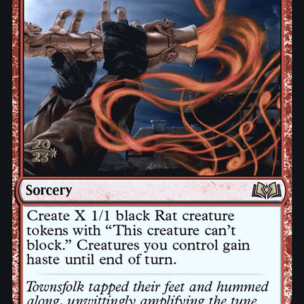 Song of Totentanz [Wilds of Eldraine Promos] Prerelease Foil