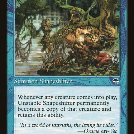 Unstable Shapeshifter [Tempest]