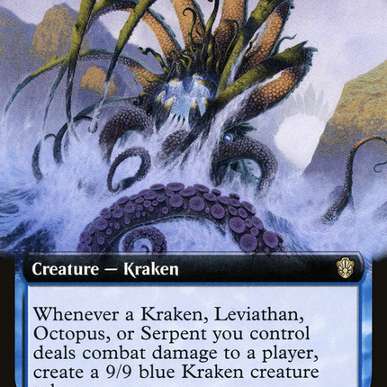 Spawning Kraken (Extended Art) [Commander 2021]