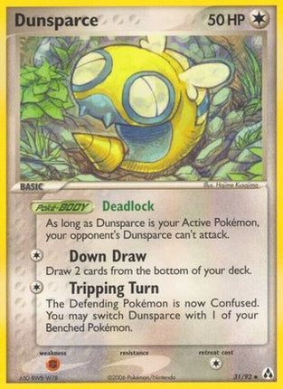 Dunsparce - 31/null [Legend Maker] Reverse Holofoil
