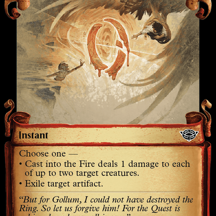 Cast into the Fire (Showcase) [The Lord of the Rings: Tales of Middle-earth]