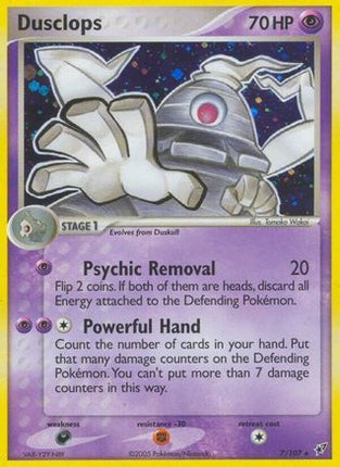 Dusclops - 7/109 [Deoxys] Reverse Holofoil