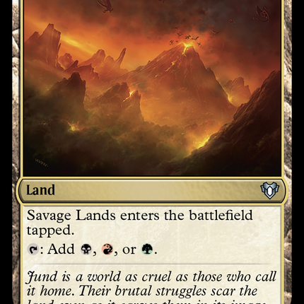 Savage Lands [Commander Masters]