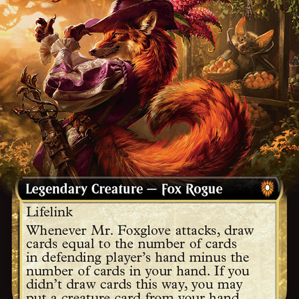 Mr. Foxglove [Bloomburrow Commander] Foil