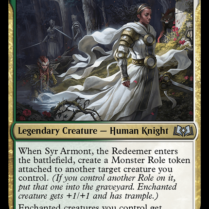 Syr Armont, the Redeemer [Wilds of Eldraine]