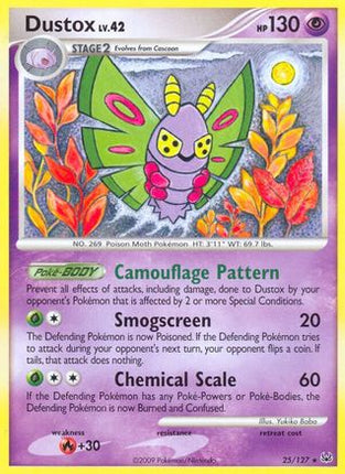 Dustox - 25/106 [Platinum] Reverse Holofoil