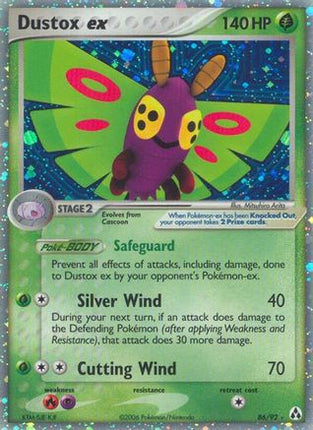 Dustox ex - 86/null [Legend Maker] Holofoil