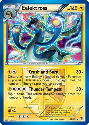 Eelektross (Team Plasma) - 33/106 [Plasma Blast] Holofoil