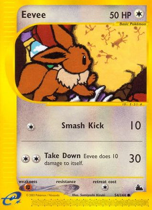Eevee - 54/144 [Skyridge] Reverse Holofoil
